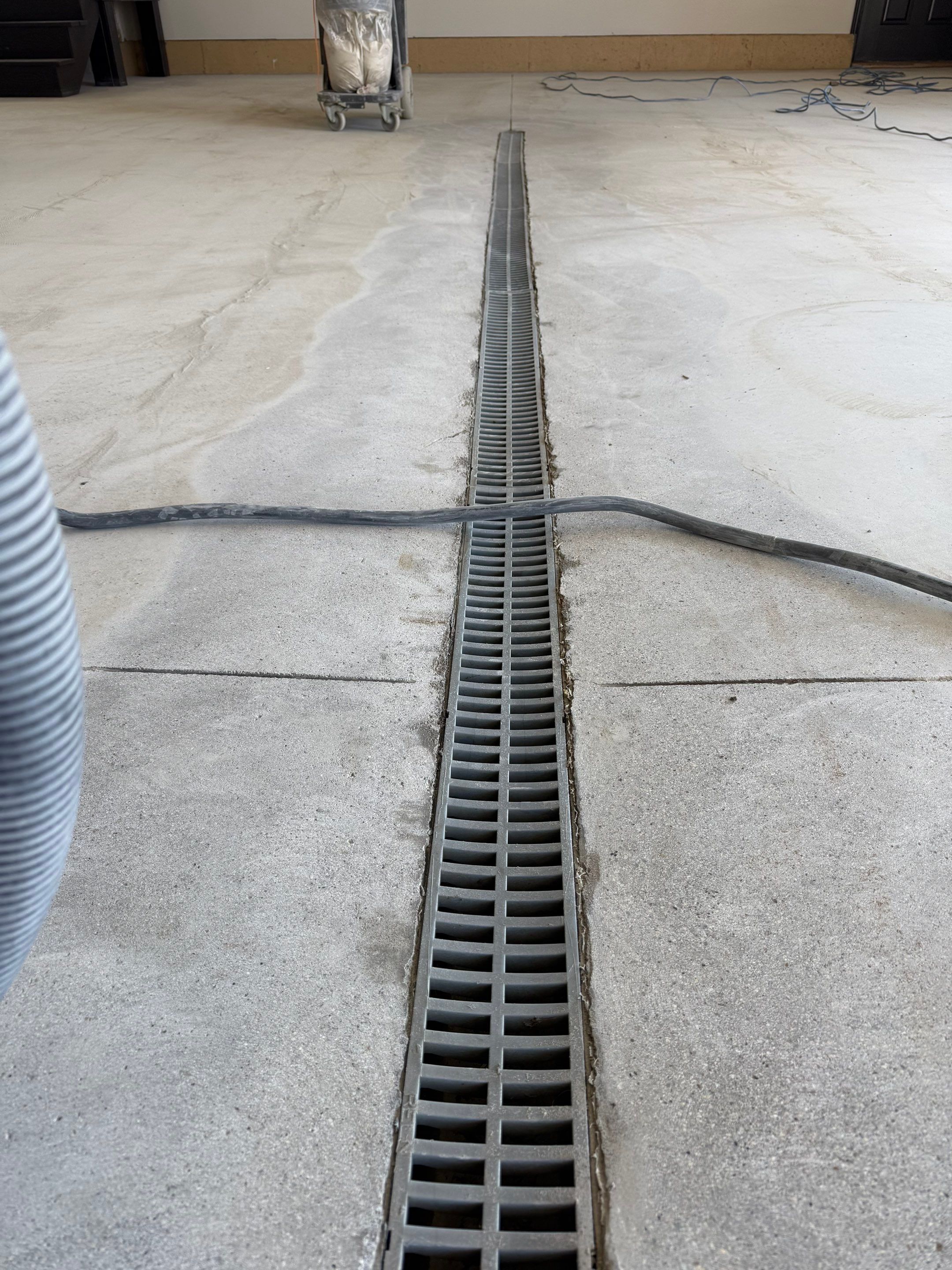 Multi-Car Garage Epoxy Floor Coating in Beresford by Select Painting, Coatings & Garage Cabinets