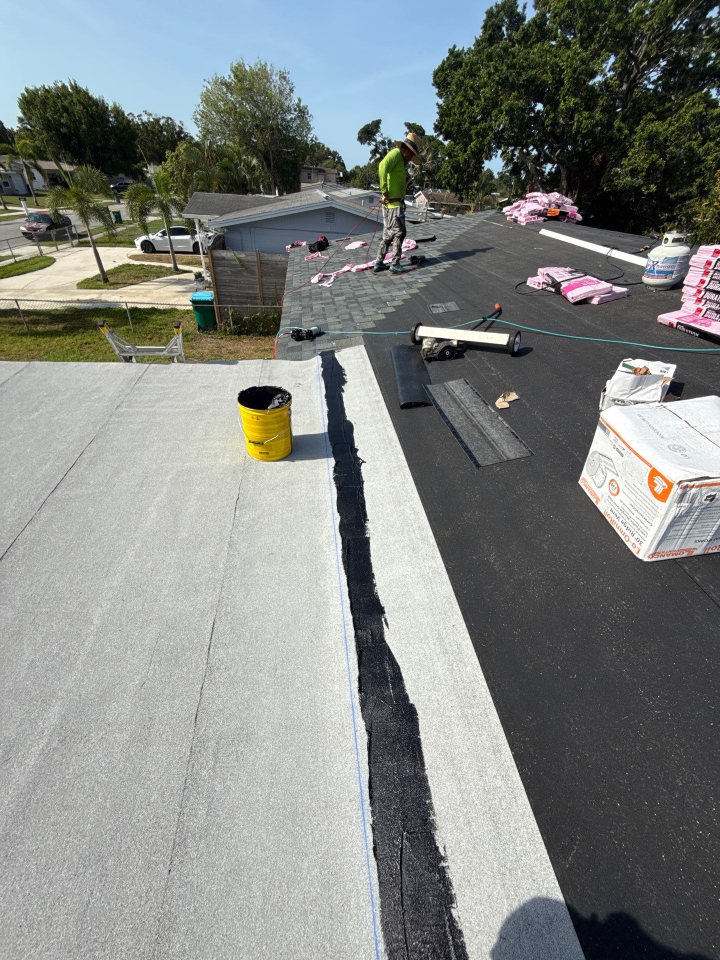 Project in St. Petersburg 33709 by Mitchell Roofing Company LLC 