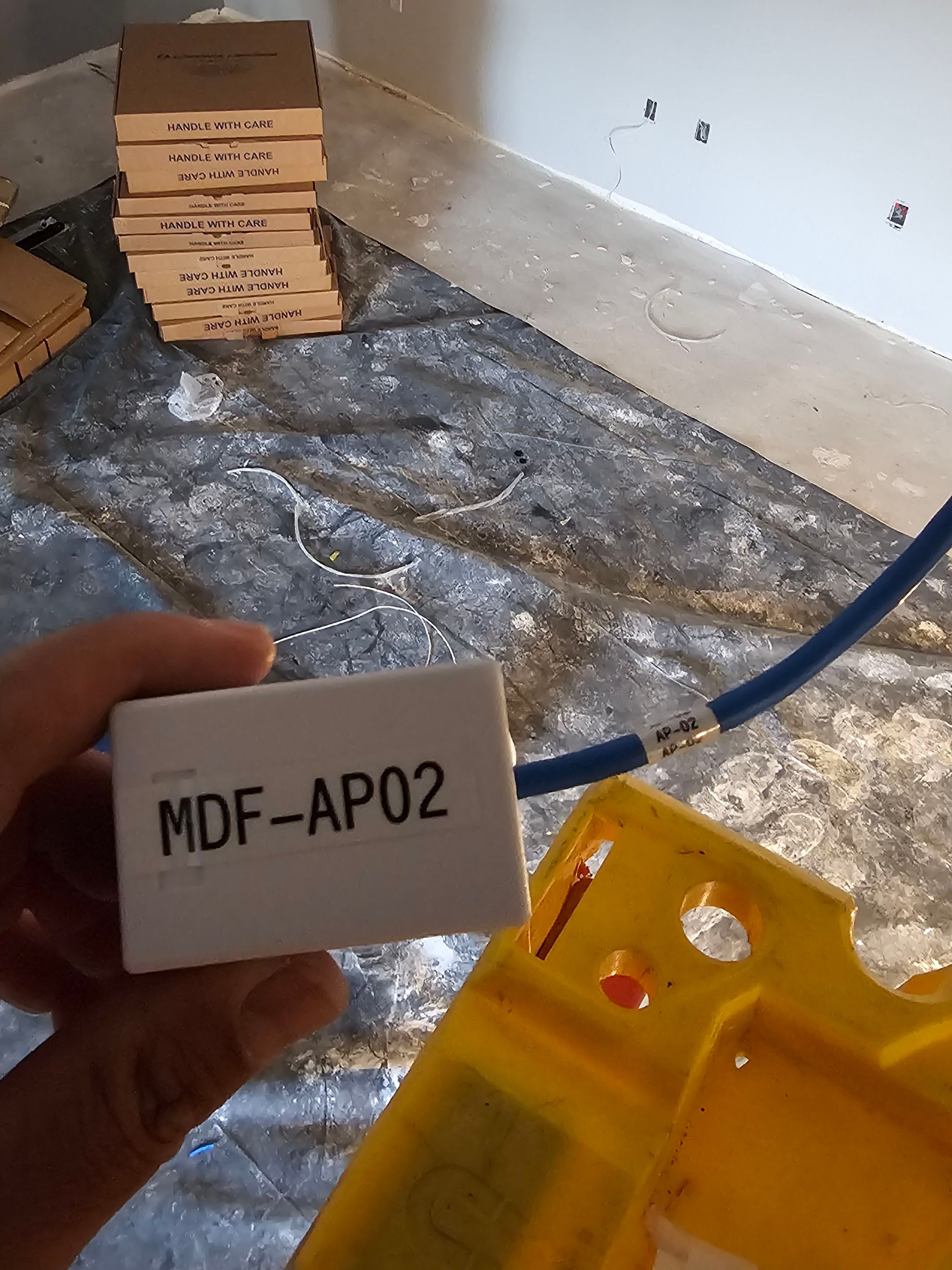 Structured Network Cabling Project in Temecula by Ring and Ping Inc.