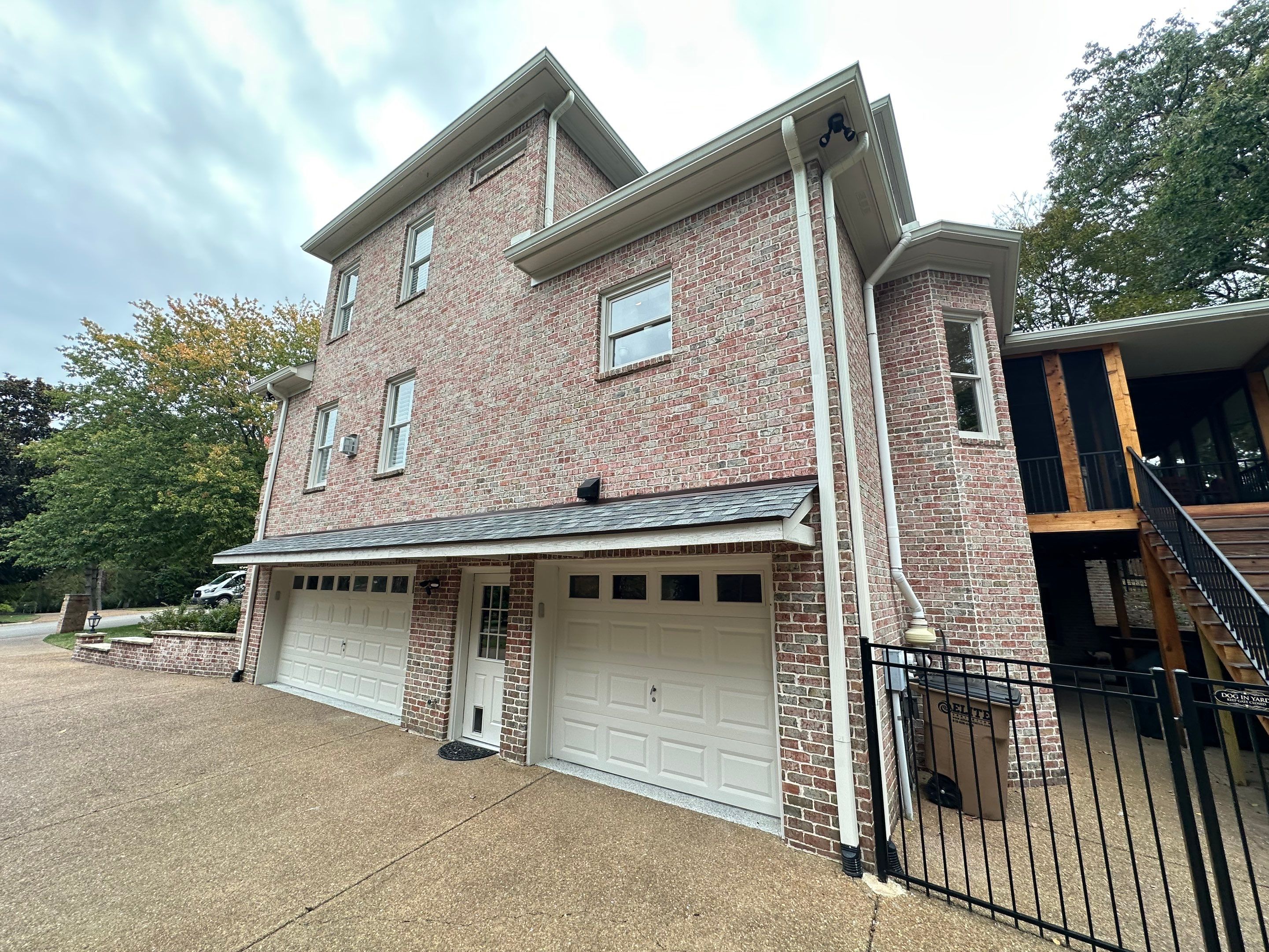 Exterior Painting in Brentwood by Music City Improvements