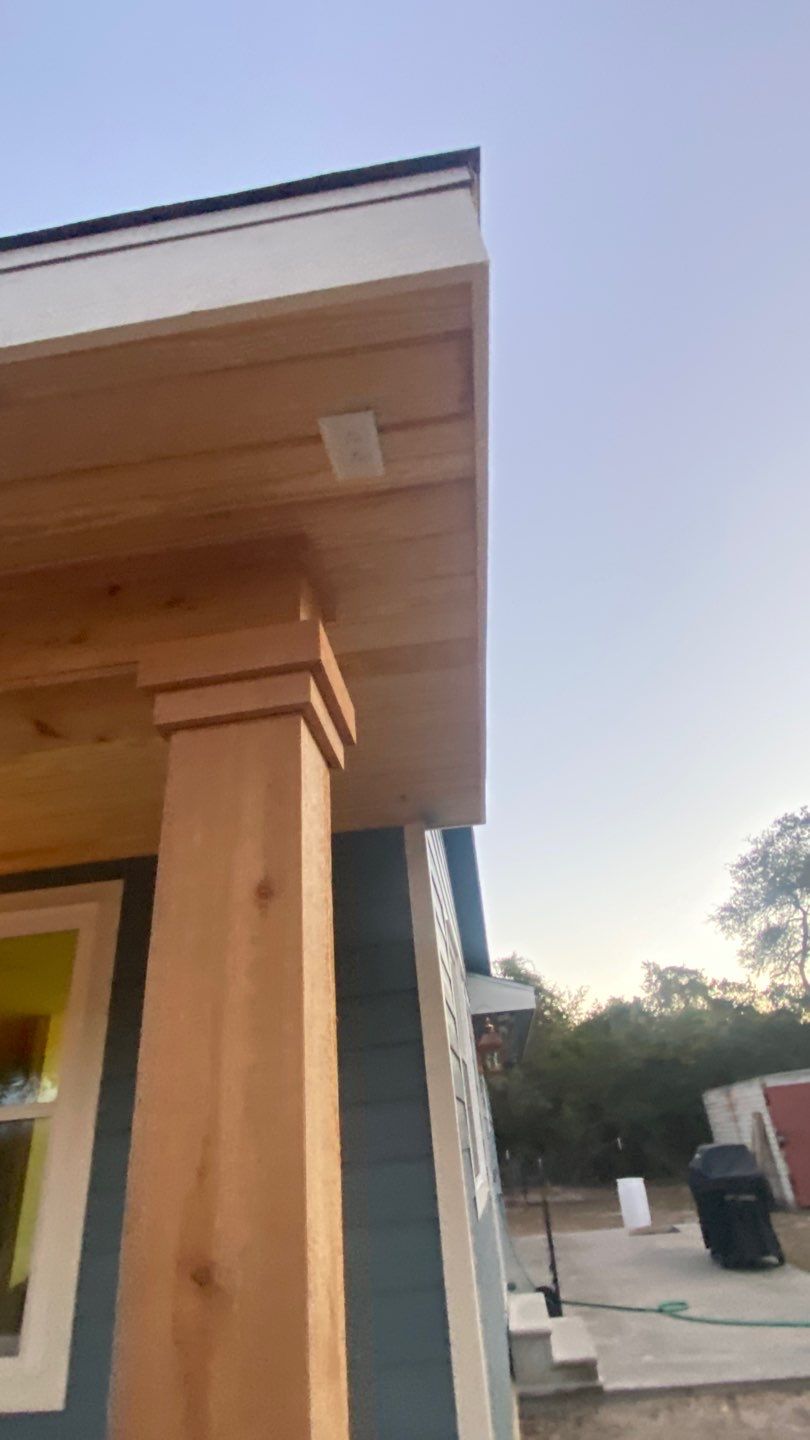 Customized Cabin by Bayfront Roofing and Construction