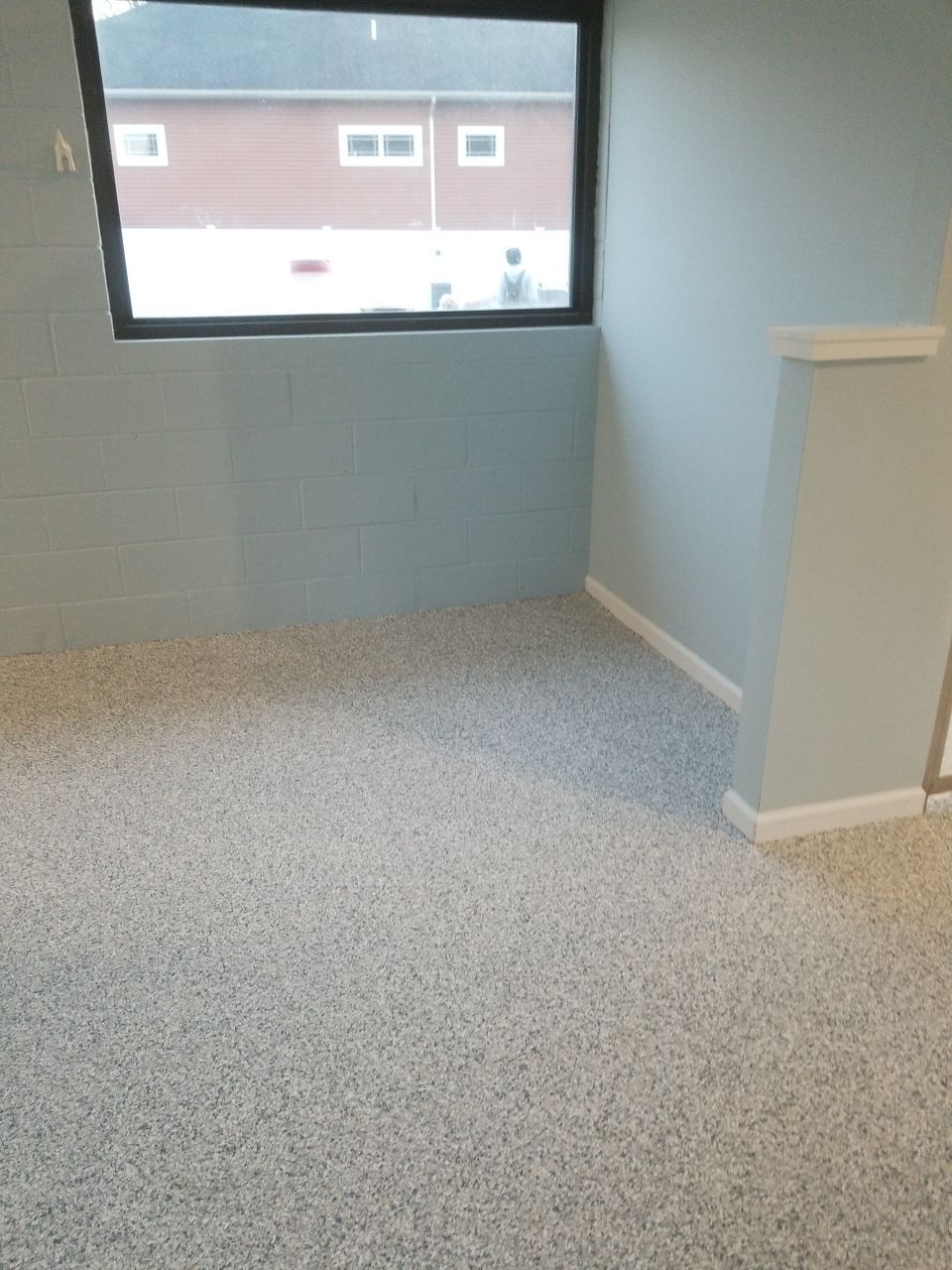 Kennel Floor Coating and Wall Painting using Penntek by Spectrum Painting, LLC