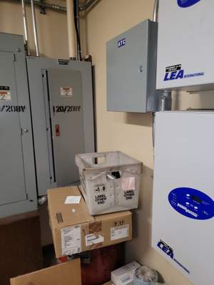 Structured cabling installation by CimaSolutions