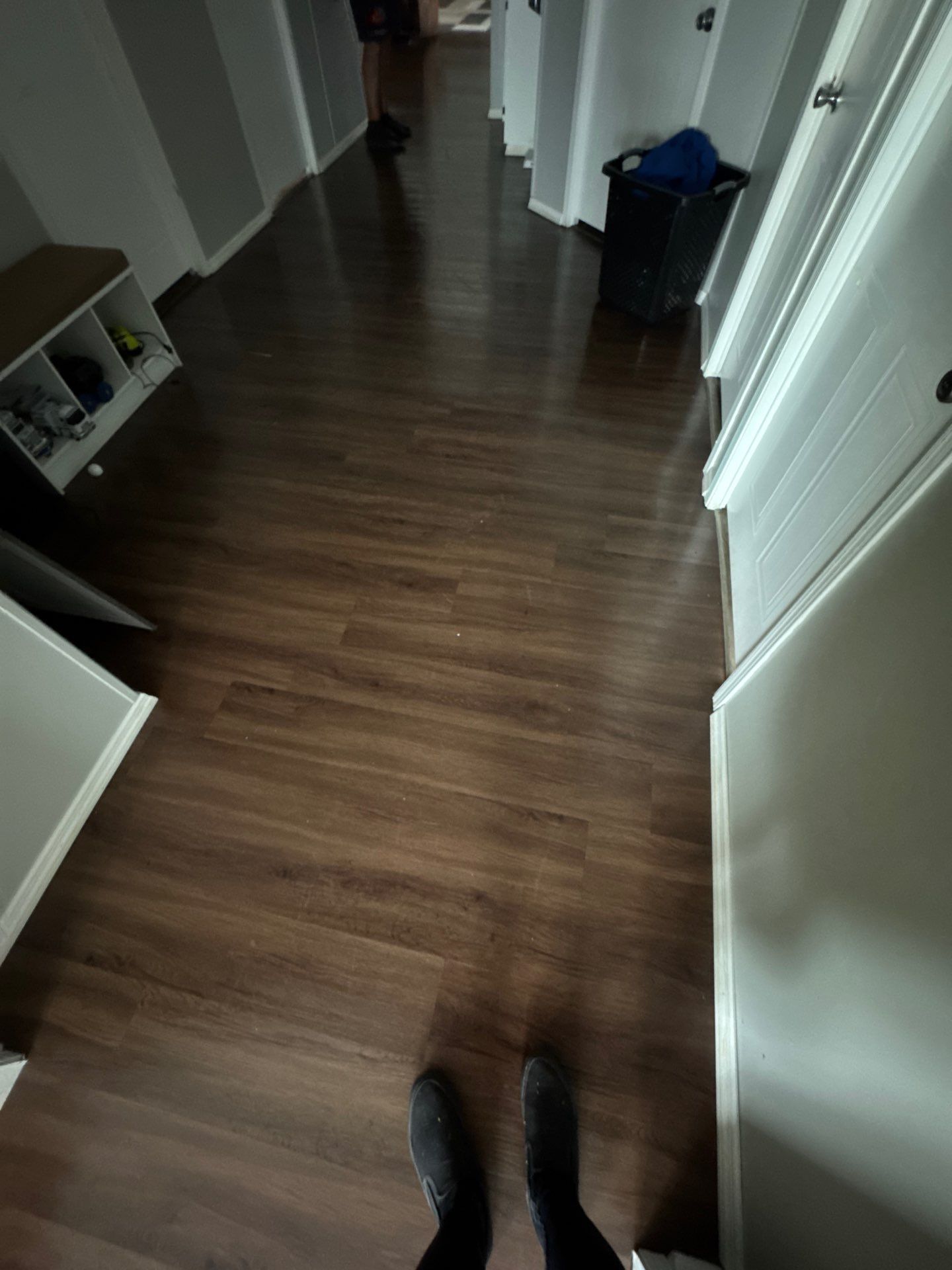 Subfloor Repairs With LVP Installation by Axtra Hand