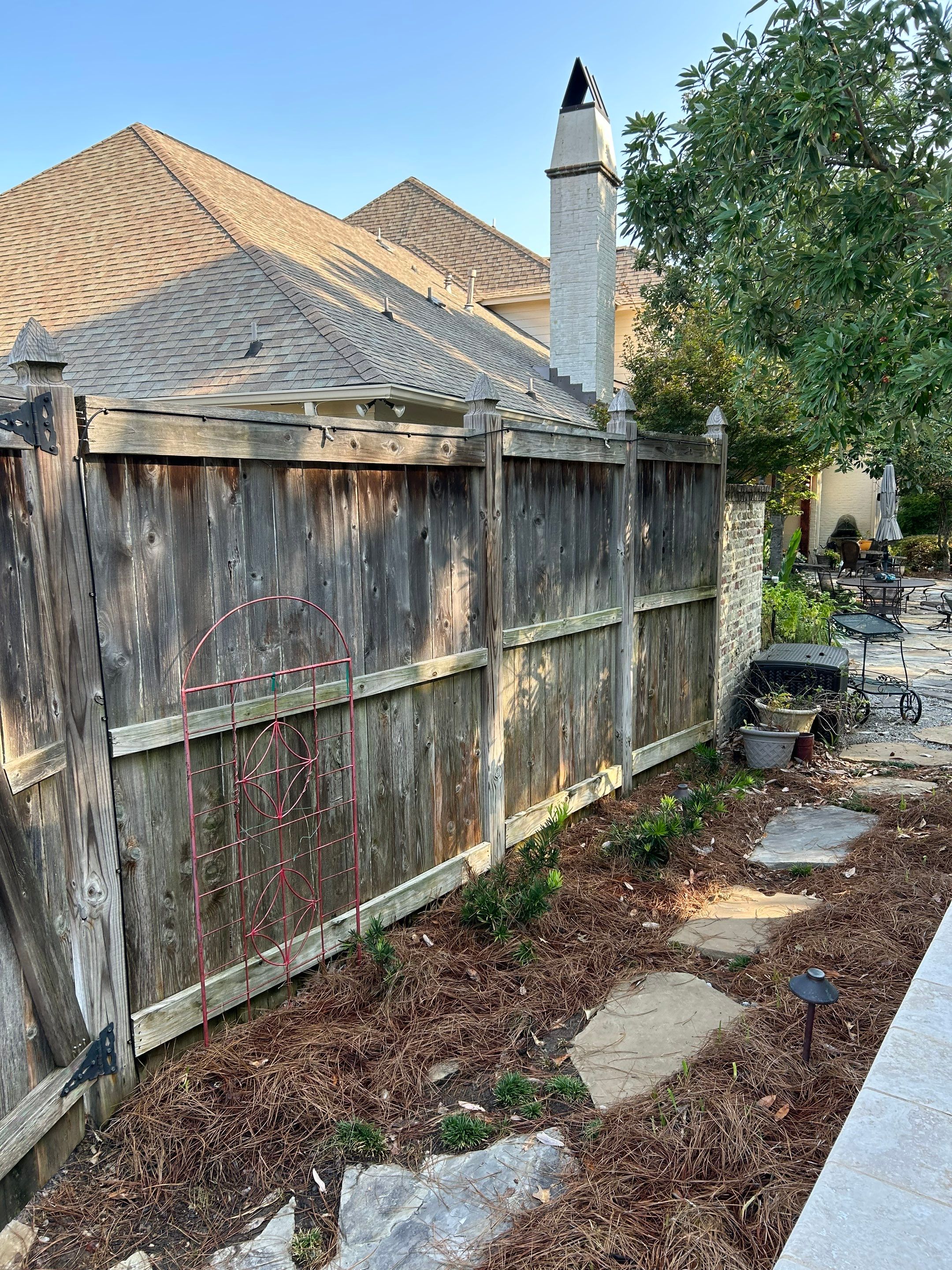 6’ Cedar Good Neighbor 6x6 Posts by Roberson Construction LLC