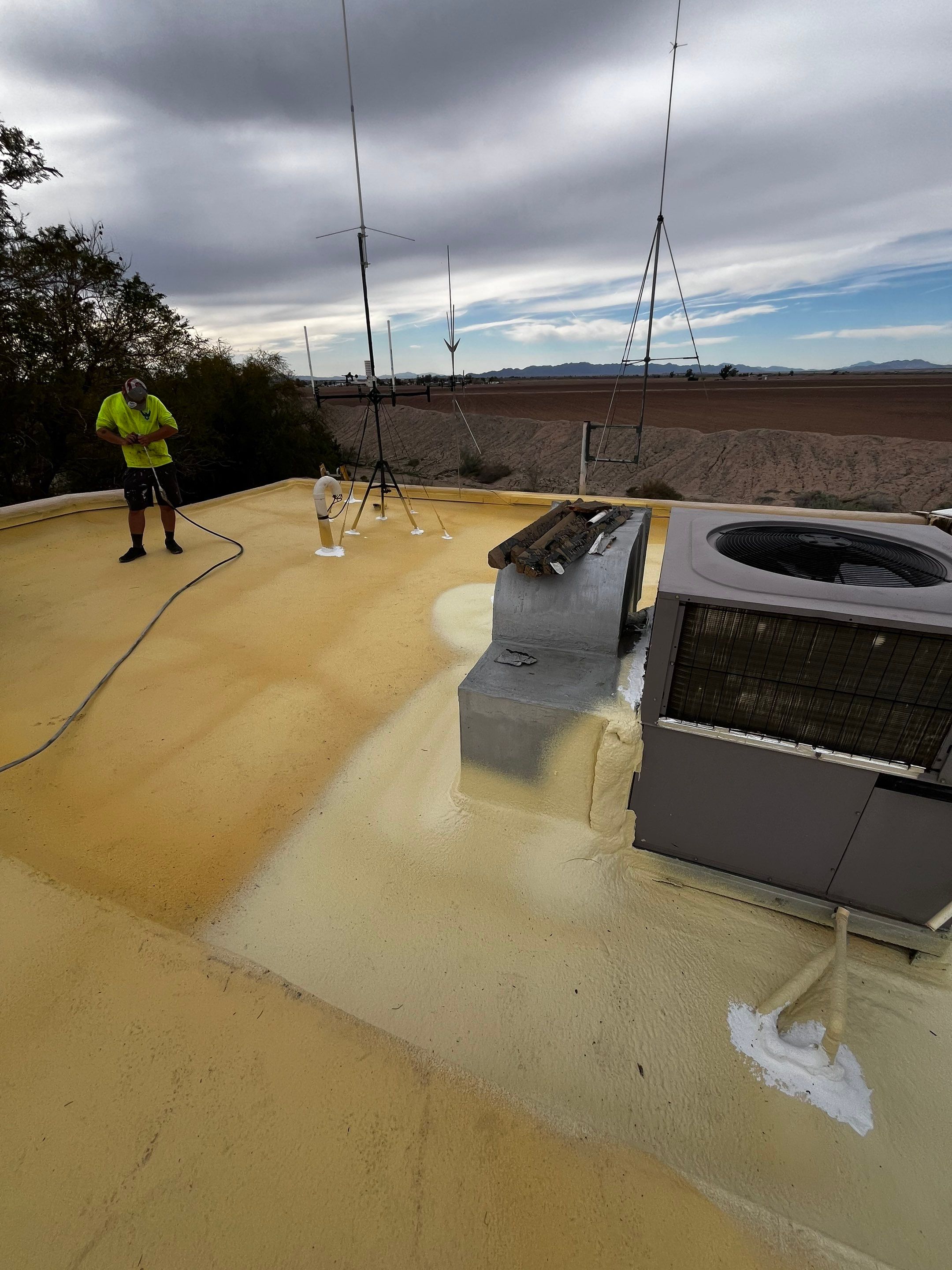 Spray Polyurethane Foam by Reimagine Roofing