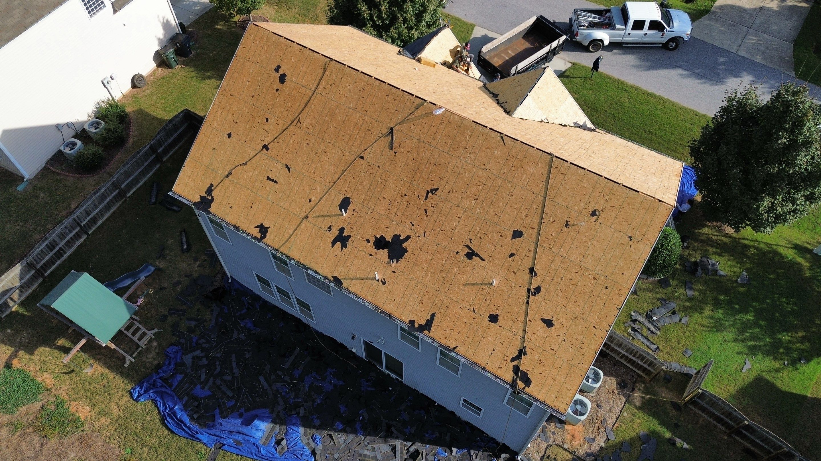 GAF HDZ Weathered Wood by Skybird Roofing