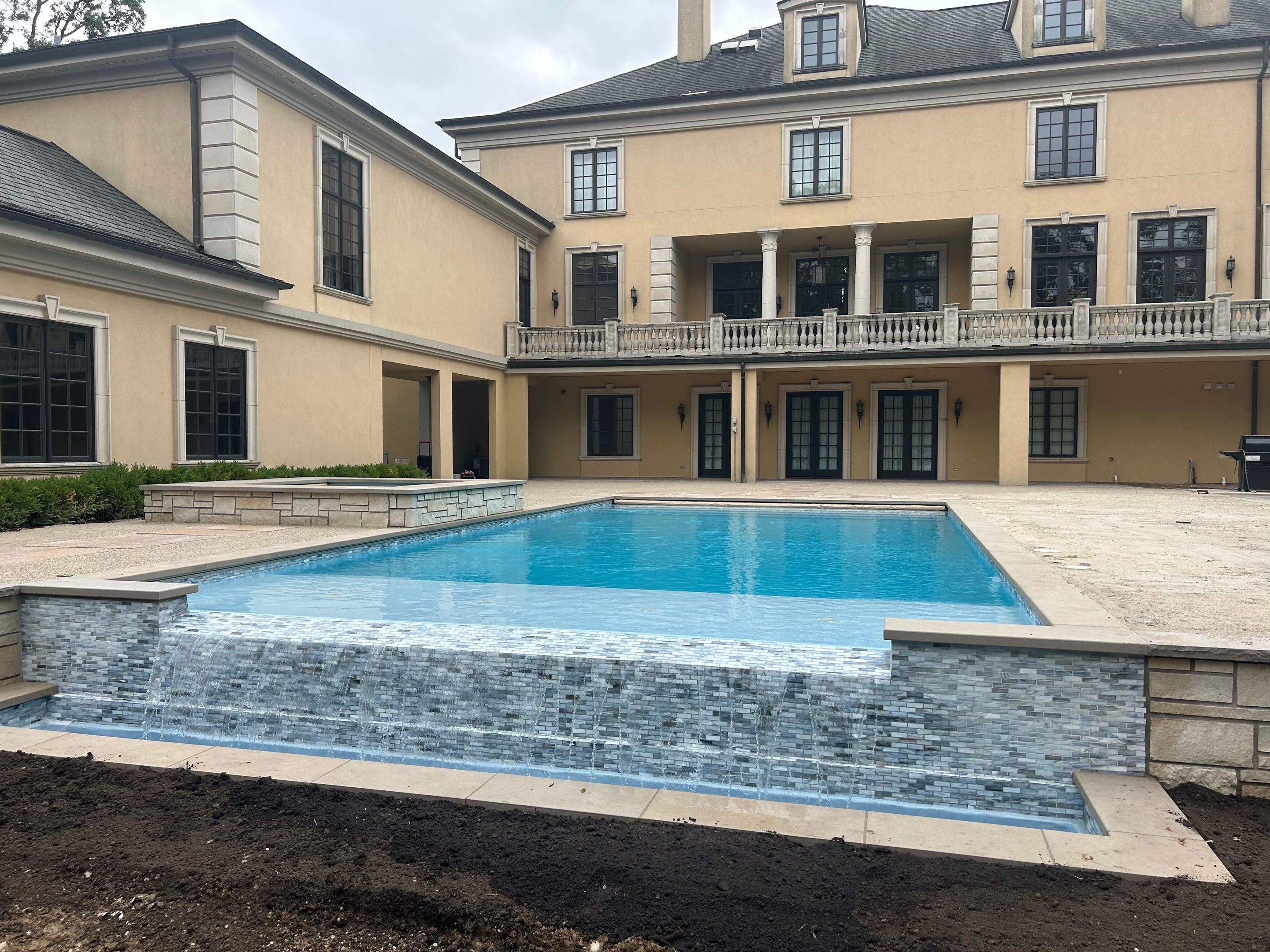 Catalina Blue Spillover by North Shore Pool & Spa