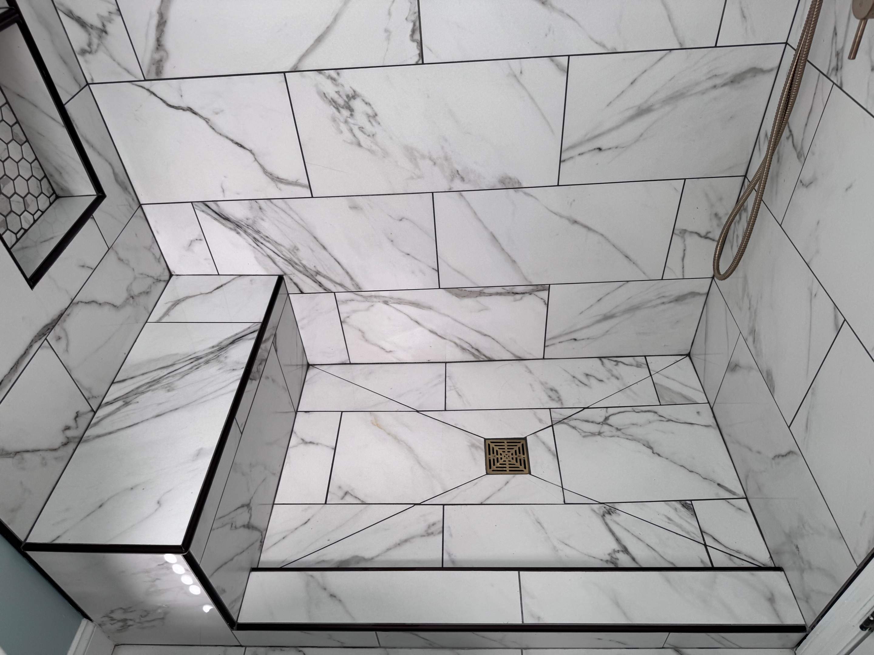 Tub to walk-in shower by Prudencio