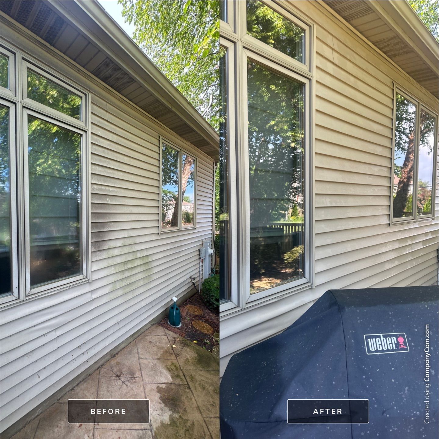 Project in Hampshire by Simmons Power & Soft Washing