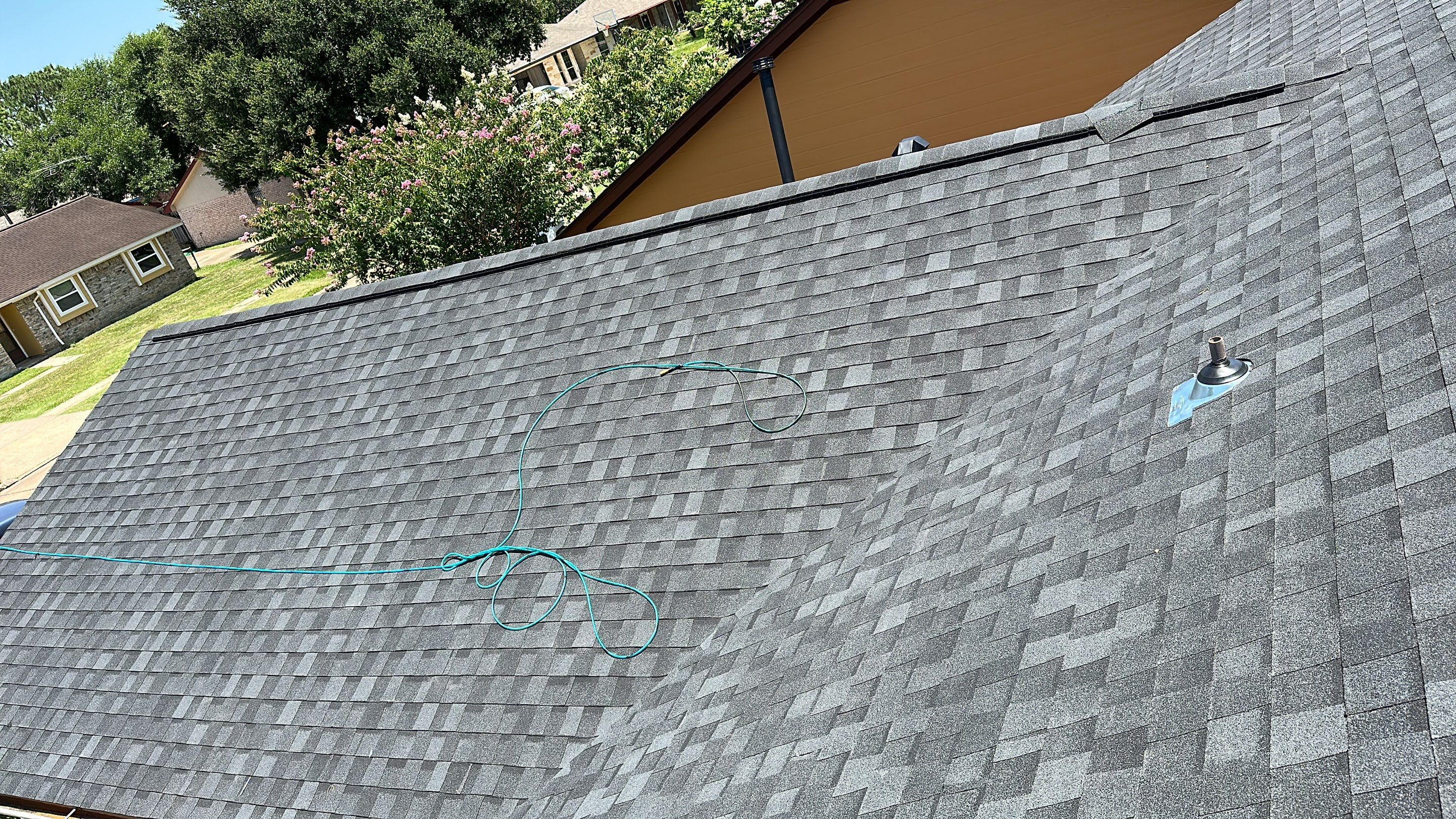 Gray Architectural Shingle Roof, Felt to Finish — North Houston, TX by PL Roofing & SB Roofing, LLC.
