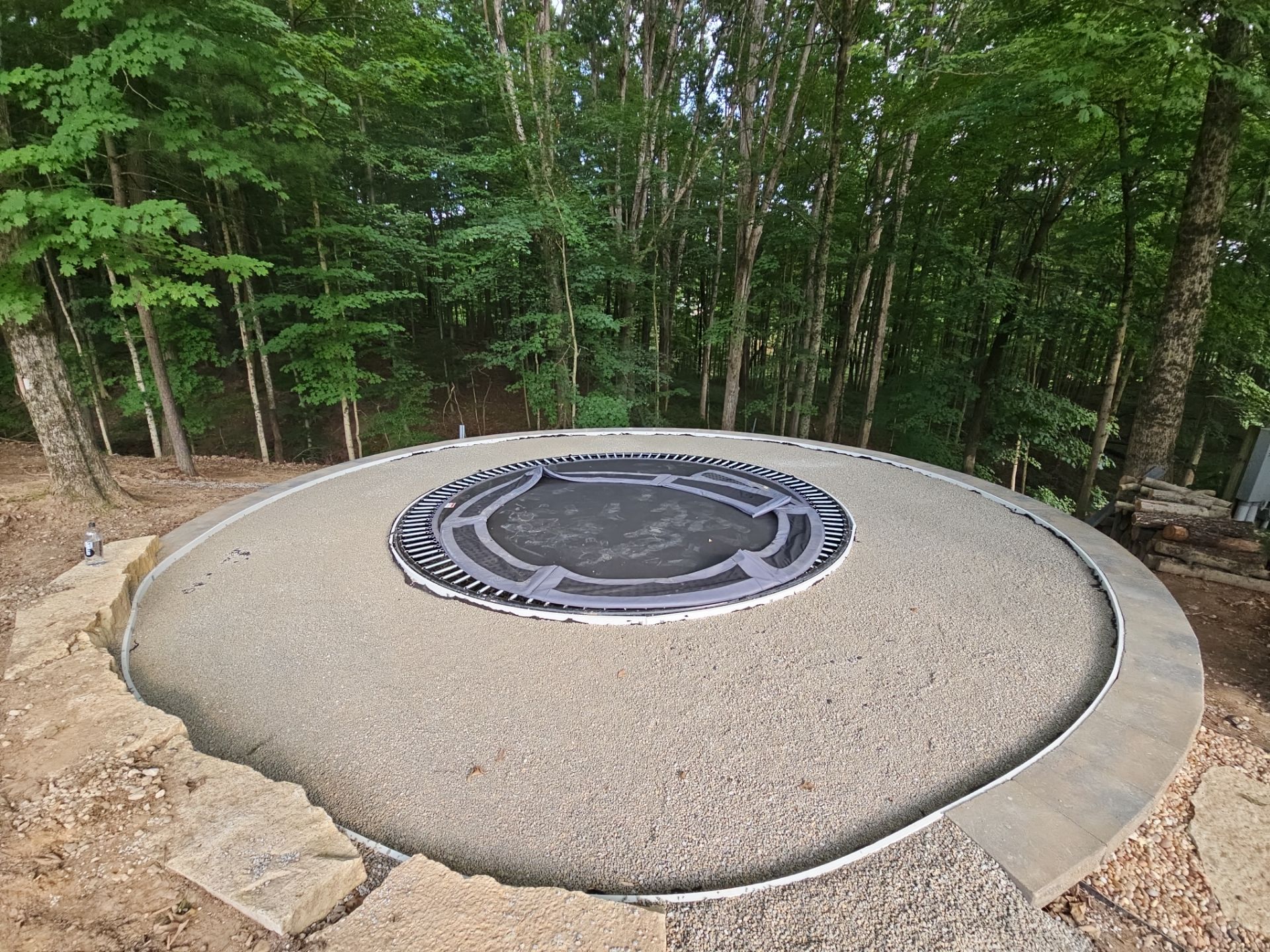 Trampoline landing surface in Powell by Southwest Greens Midwest