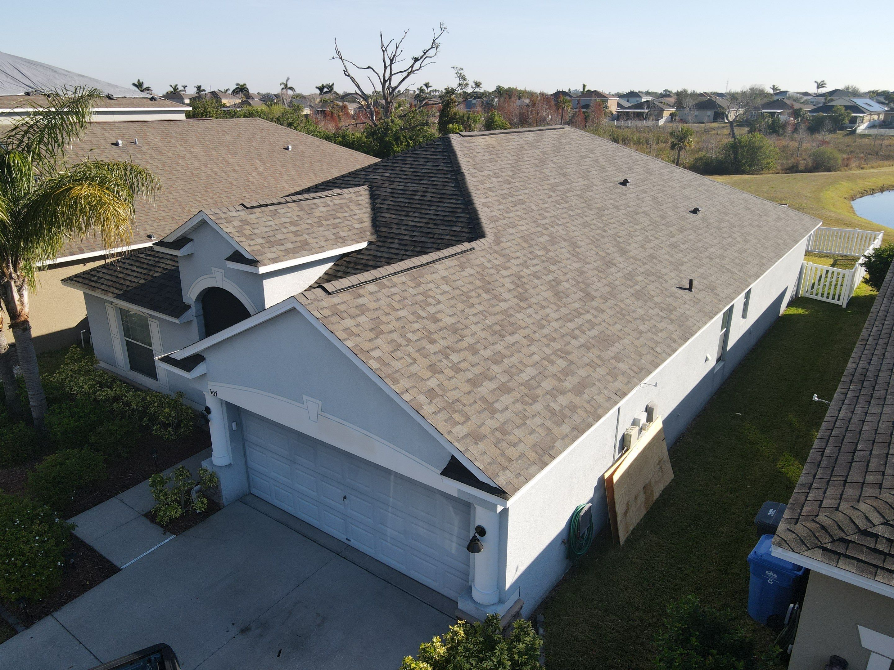 Roof Replacement in Ruskin FL. by Steadfast Roofing
