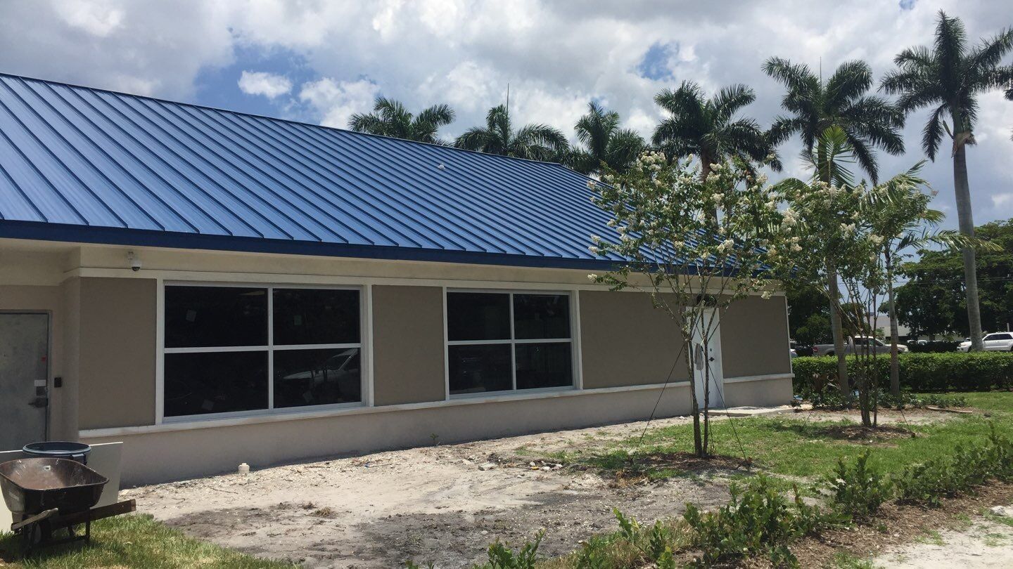 Residential Roofing Installation using 1.5'' Mechanical Seam by BLUES BROTHERS ROOFING