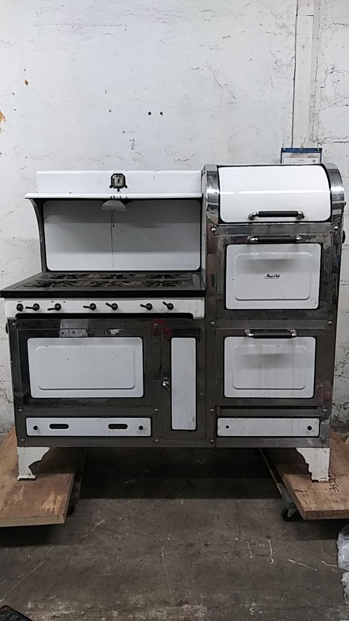 Vintage Magic Chef Stove Restoration by Belgrove Appliance Inc