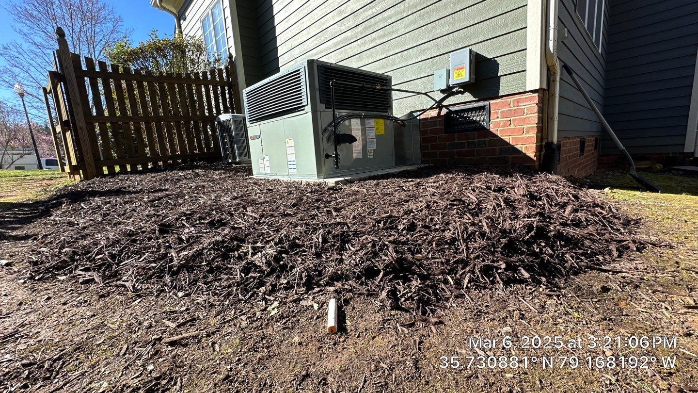Trane Gas Package Unit Replacement by Nick's Mechanical LLC.