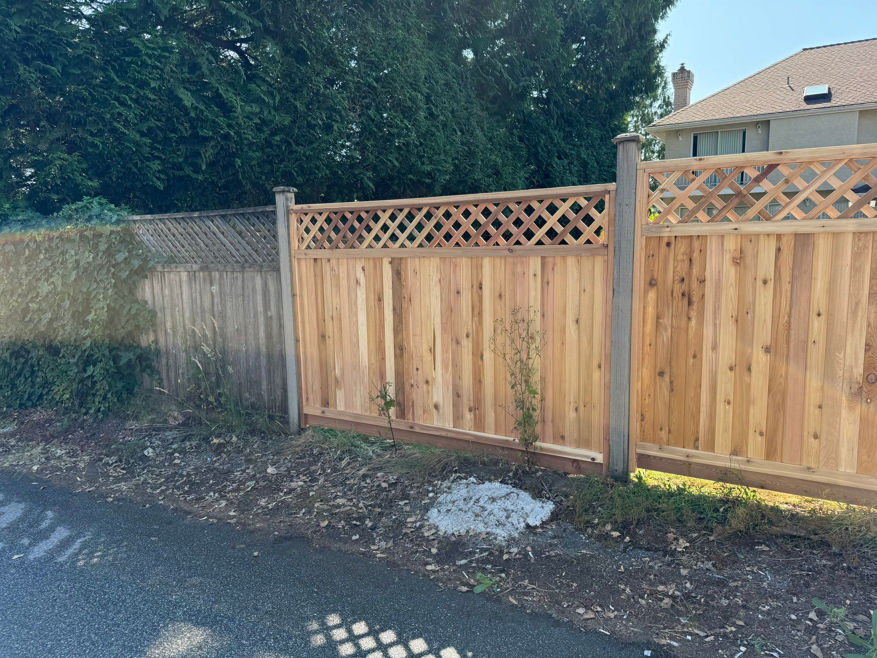 Fence Installation by YVR Construction Group