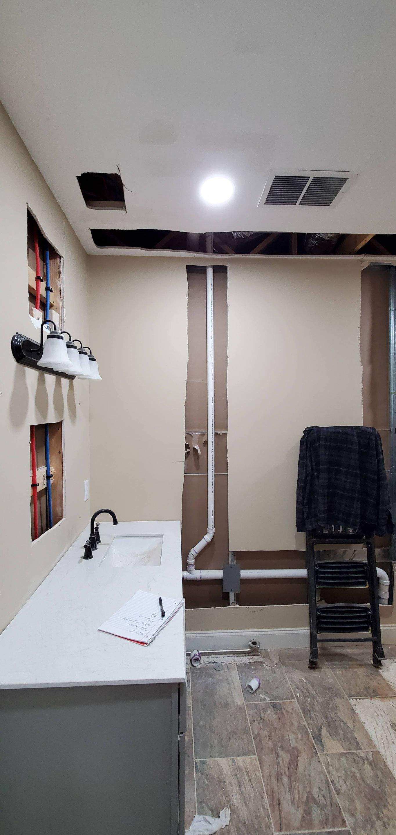 ADA roll in shower in Lawrenceville by Baxter Professional LLC