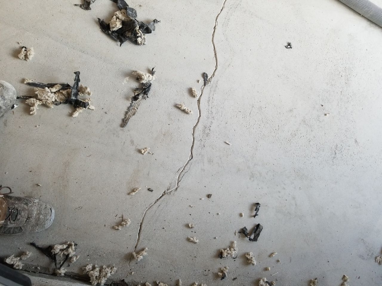 Garage Floor in Domino by Spectrum Painting, LLC