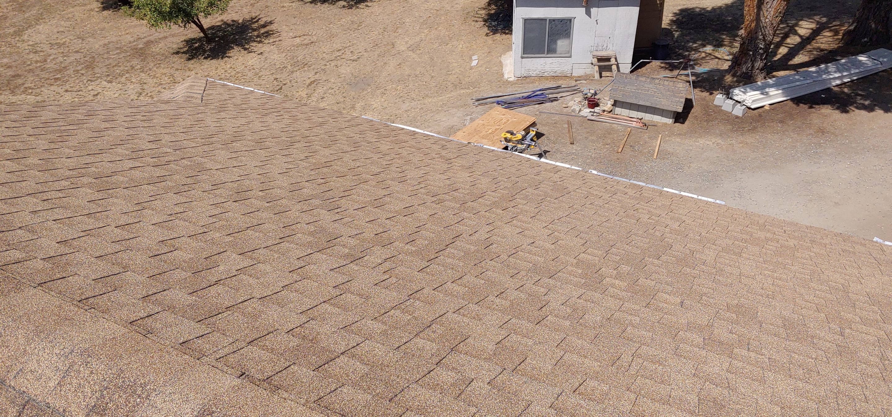 Residential Roofing Installation using Standing seam metal roofing system by Straight Edge Roofing Inc