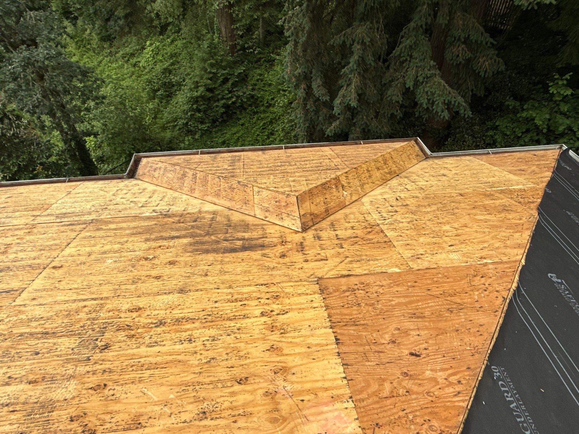 Project in West linn by Tom Leach Roofing
