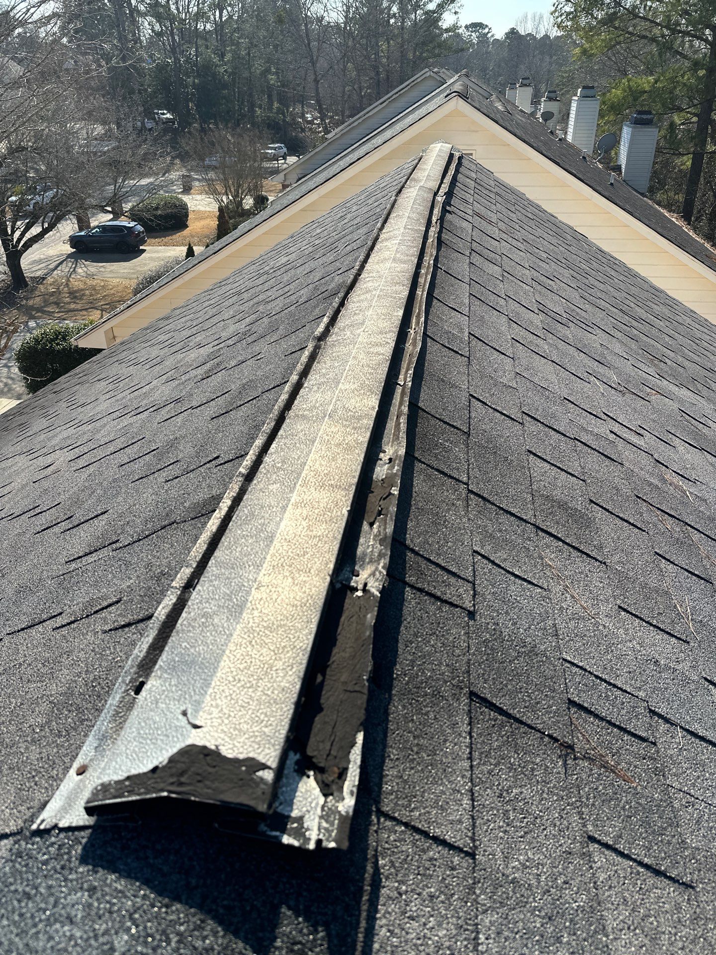 Chimney Cap, Ridge Vent and Pipe Boot Replacement in Birmingham by The Roofing Dudes