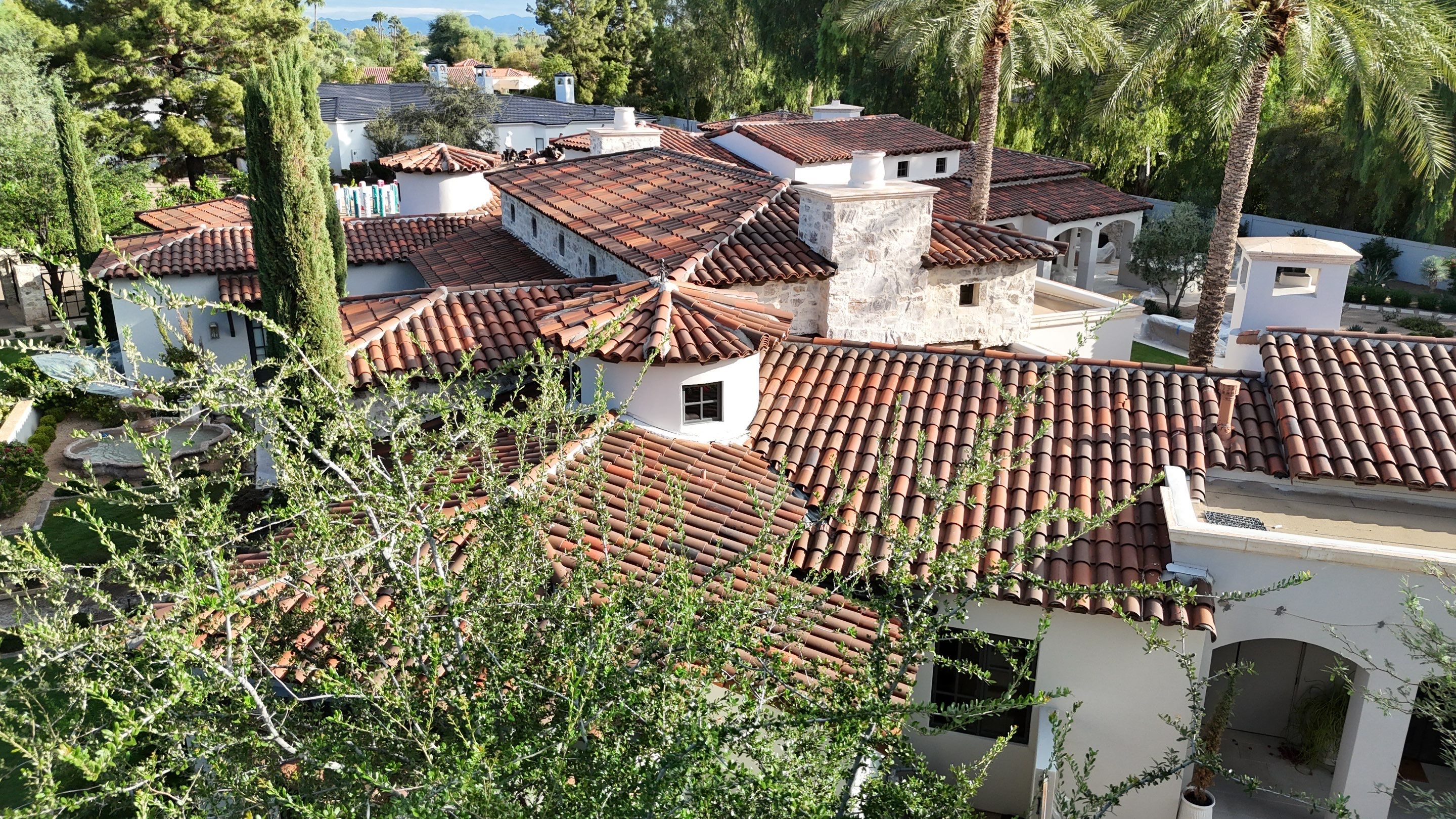 Project in Paradise Valley, AZ by Saint Roofing