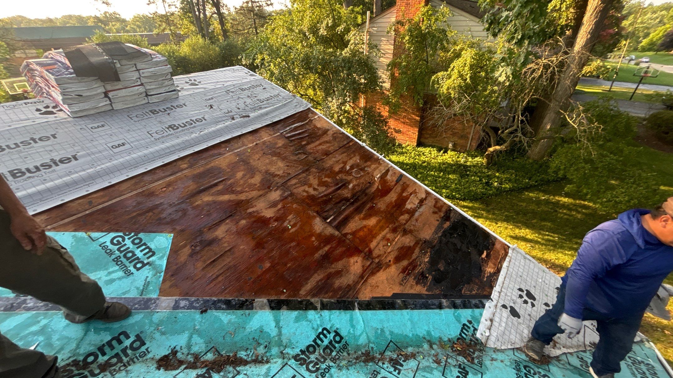 Siding Replacement using Hardie Plank S8 1/4"  Arctic White by 180 Contractors