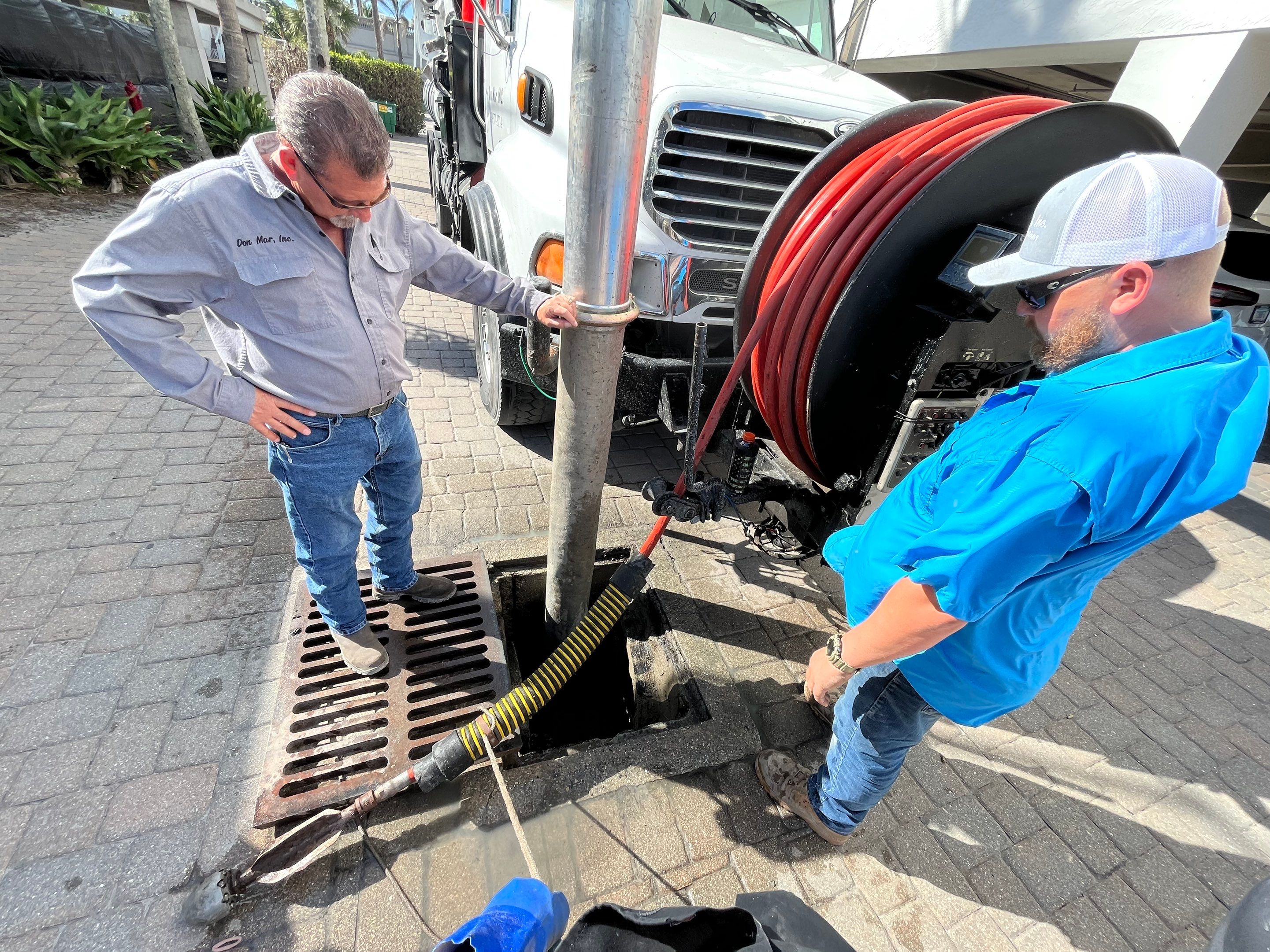 Condo Storm Water System Cleaning and Maintenance After Hurricane Ian by Don Mar, Inc. Storm Water Solutions