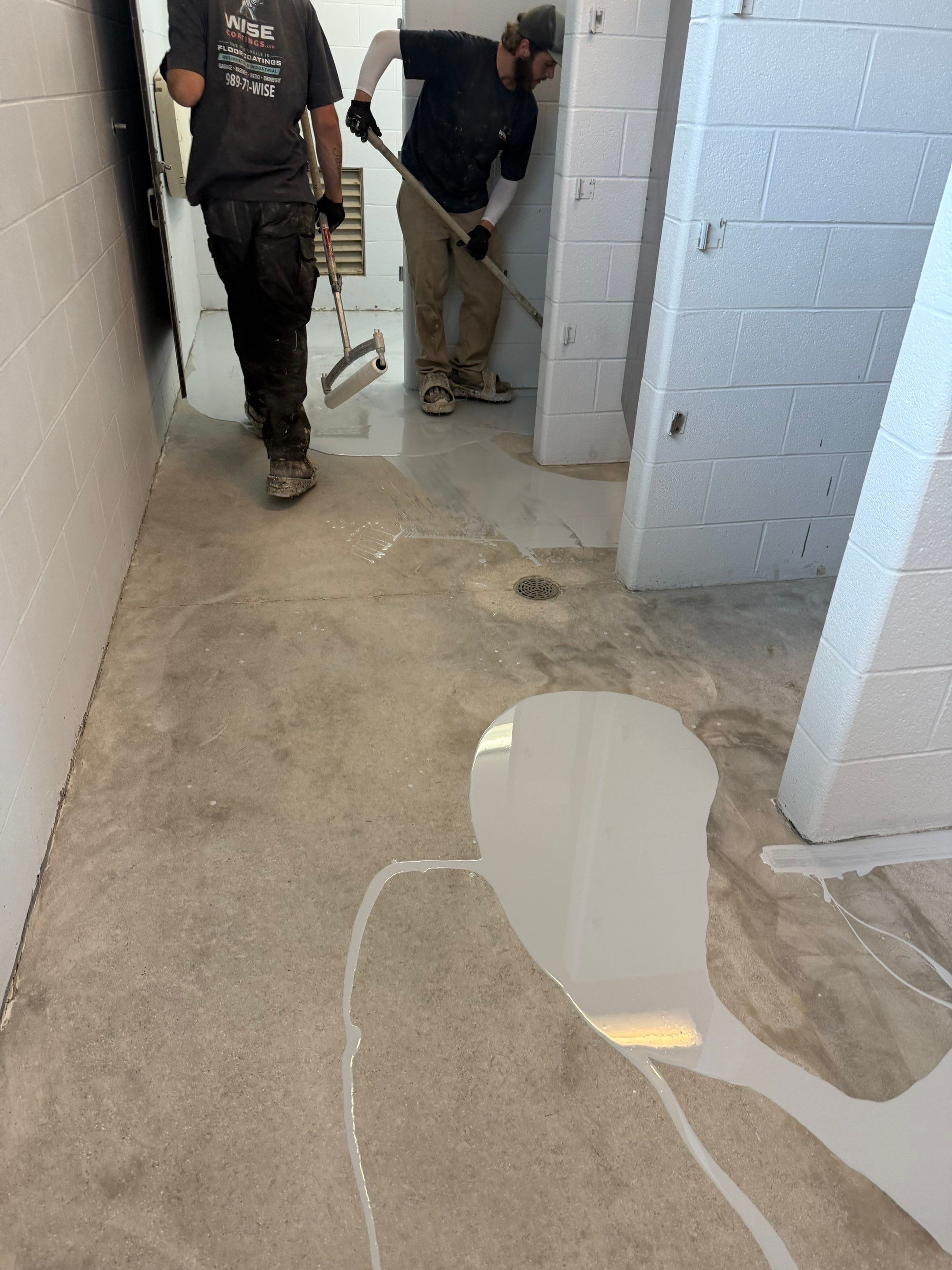Project in Hemlock by Wise Coatings of Central Michigan