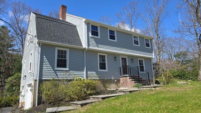 Custom window trim work and siding replacement in Dover, MA