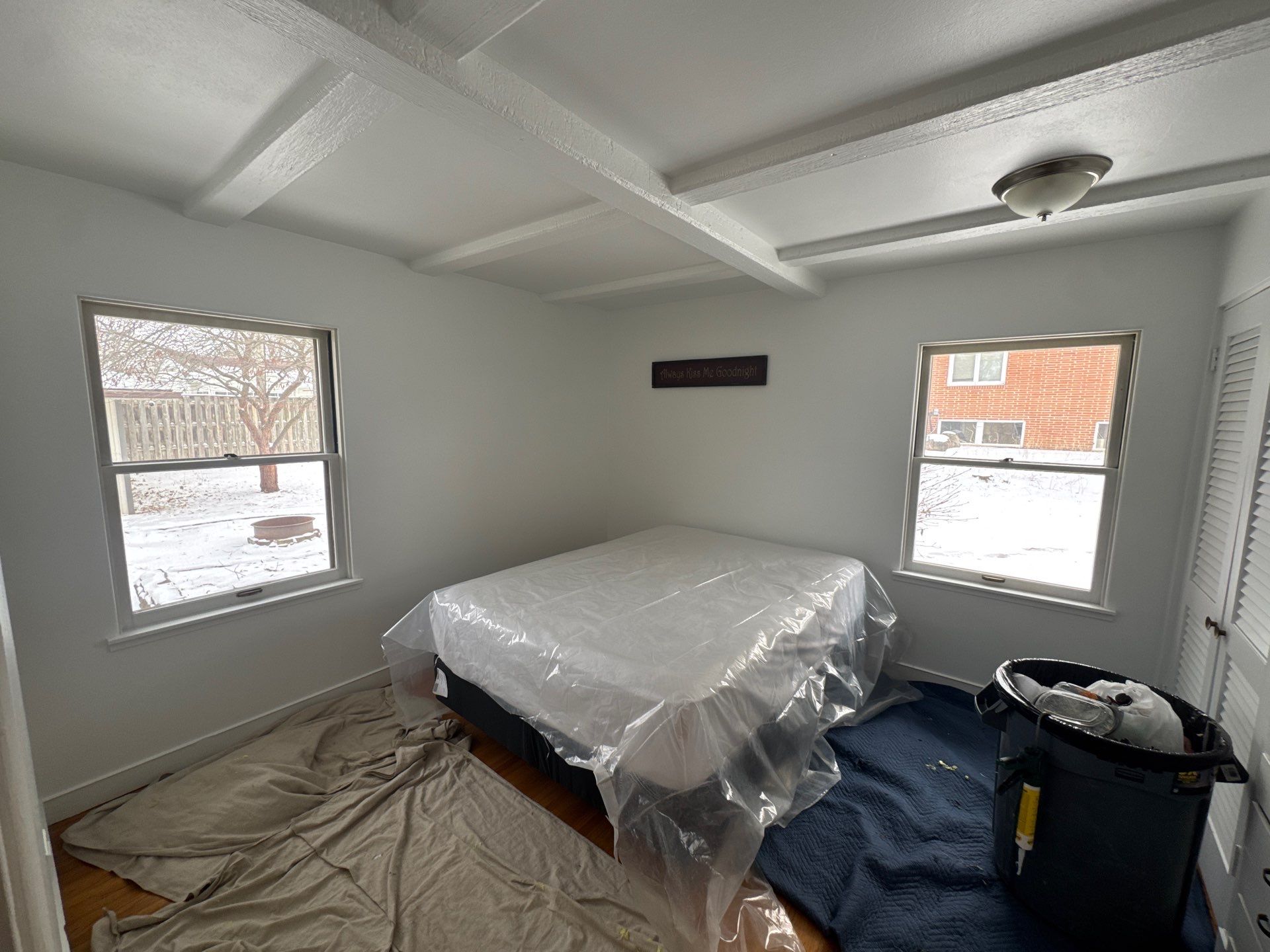 Black-Frame Pella Lifestyle Upgrade on a Partial Brick Home by United Windows and Siding LLC