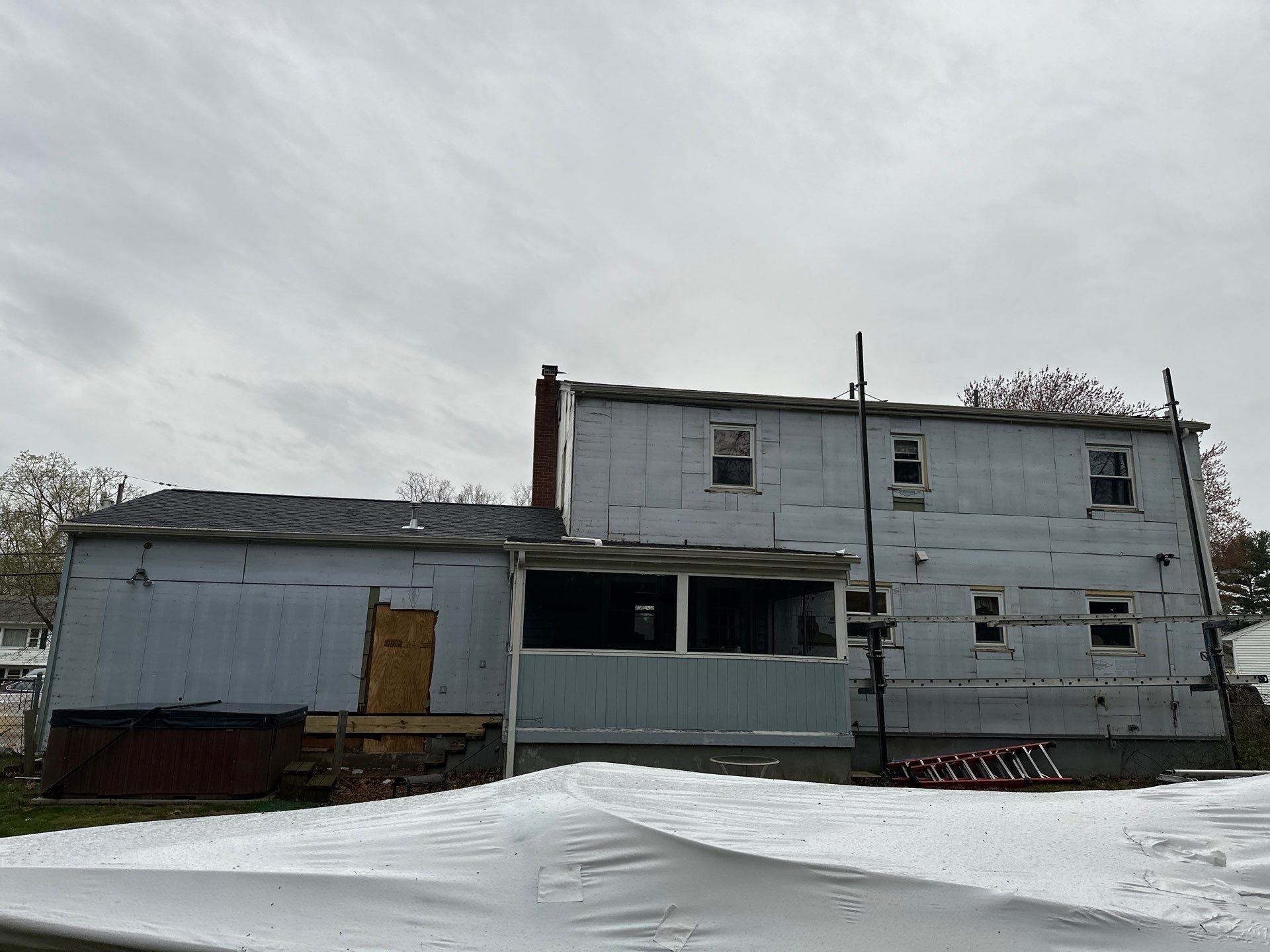 Siding Installation using Royal Building Products Carbon by A Plus Exterior