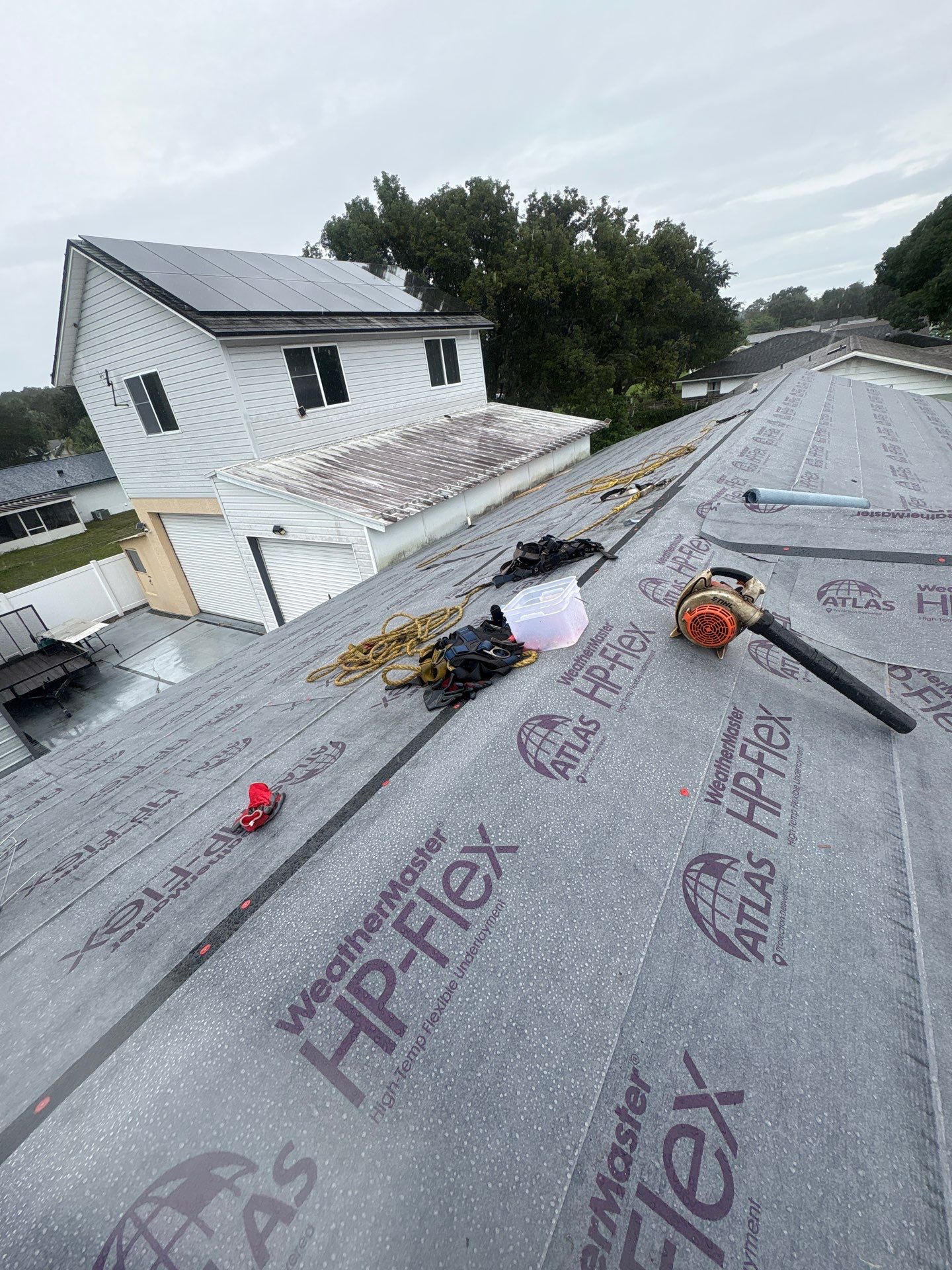 Permalock Metal Roofing Installation and Underlayment Replacement in Titusville by Pinnacle Roofing Group