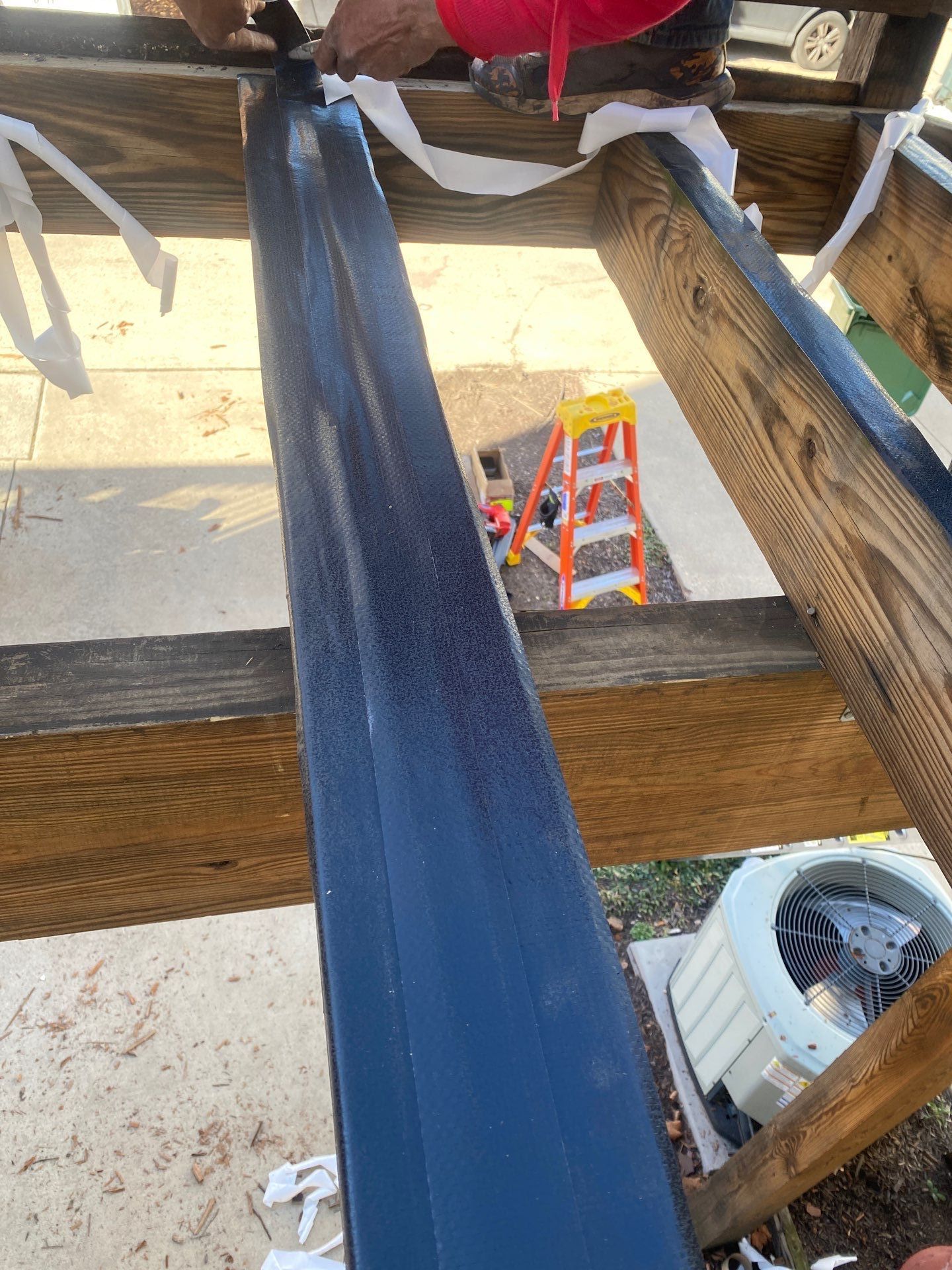 Deck Repair, New steps, New Paint job  by Alpha Design Services