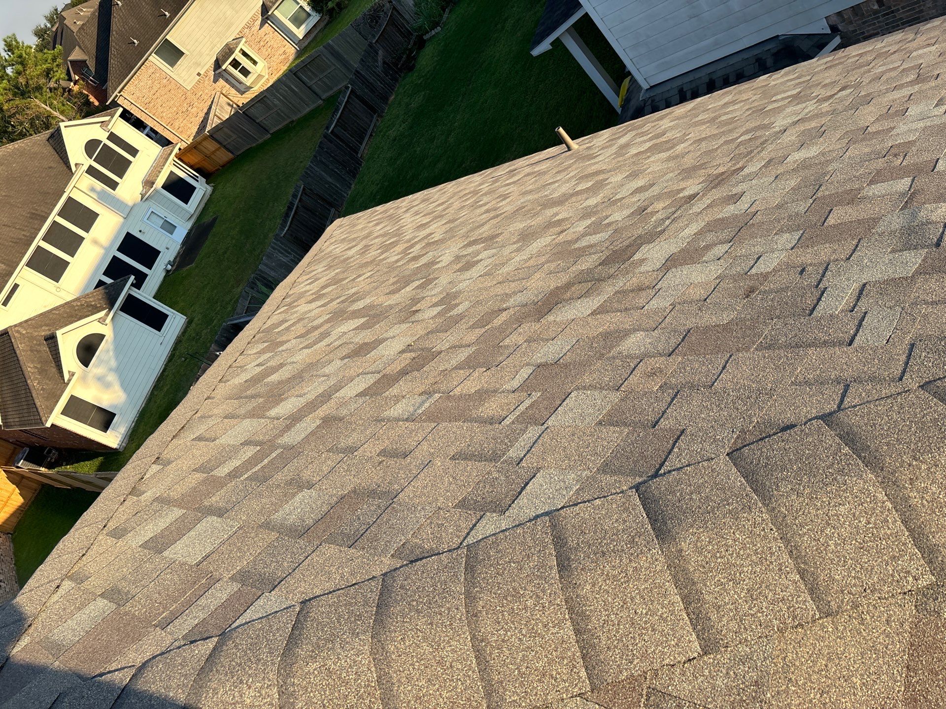 Residential Roofing Installation using Owen's Corning Duration (Lifetime) Shingles by Roof Repair Company