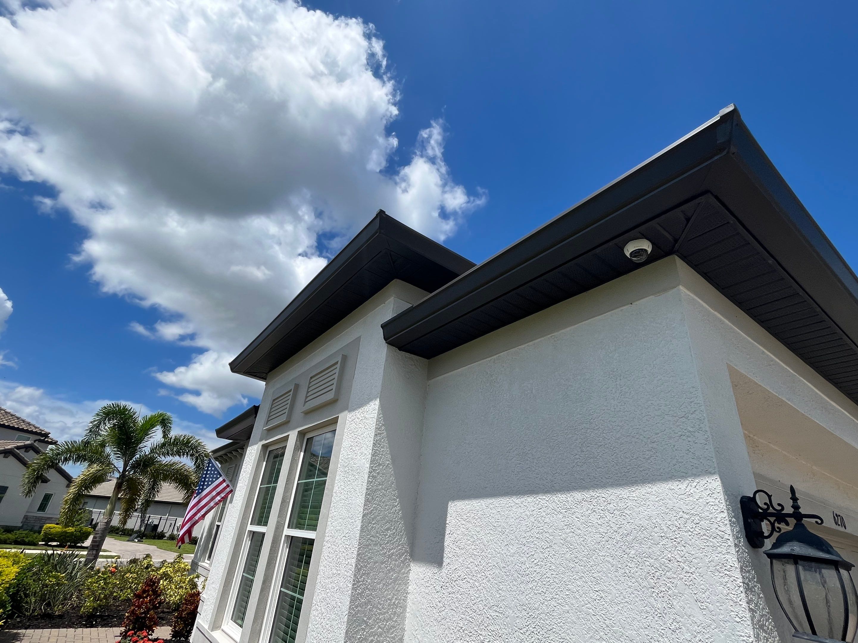 Bronze 7inch Gutter Installation in Sarasota FL by Gutter Professors