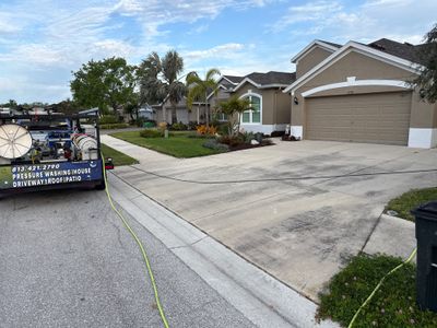 Crystal Lakes Pool Cage, Driveway & Window Cleaning | Sunshine AquaWash | Palmetto, FL