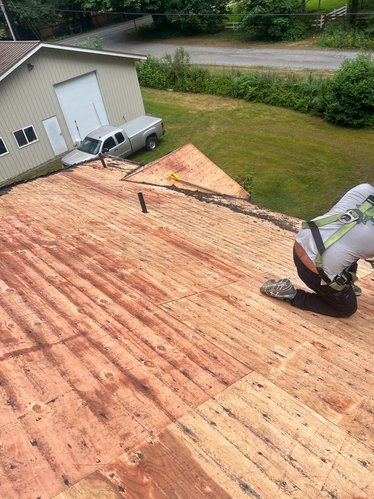 Residential Roofing Installation using GAF HDZ Shingles by Roofing Formula LLC