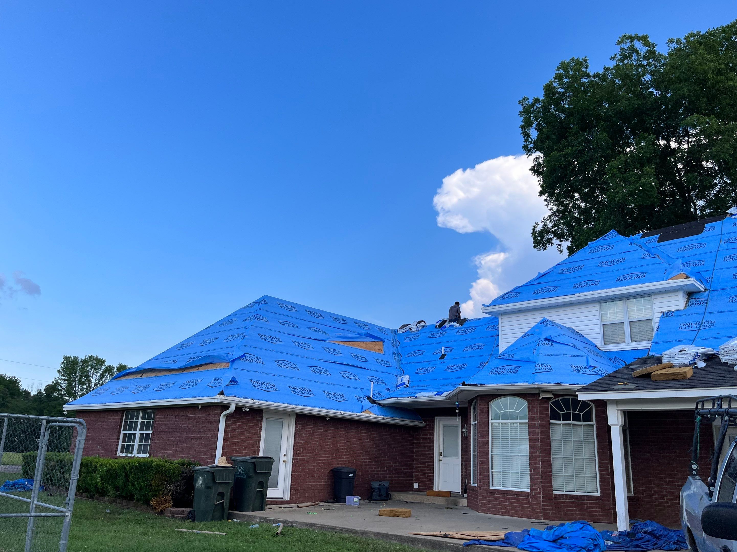 Storm Restoration Reroof: 40 Year Impact Rated Architectural Shingles by Hostetler Roofing