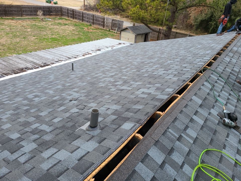 Residential Roofing Installation using ATLAS Pinnacle Pristine Shingles by Harvey Roofing & Construction