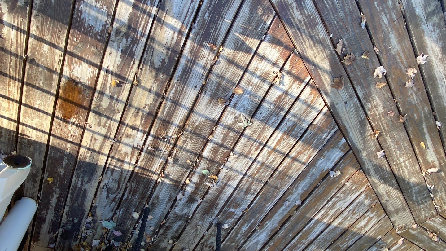 Weathered Deck using Wood Sealant by DuraSeal