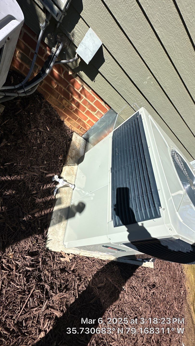 Trane Gas Package Unit Replacement by Nick's Mechanical LLC.