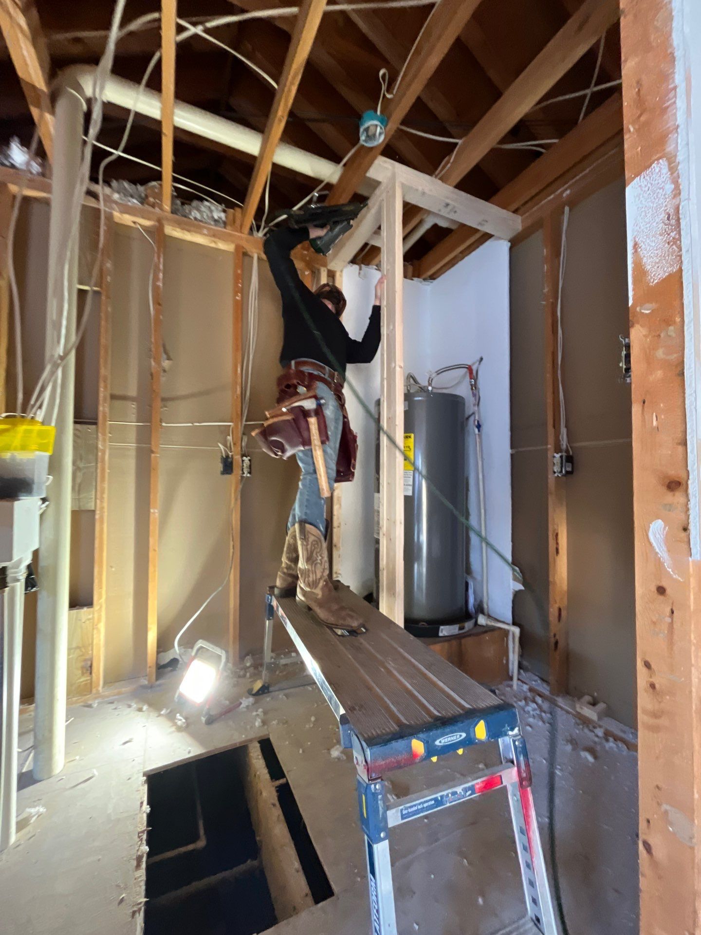 Garage Remodel And added Porch by Skilled Construction LLC