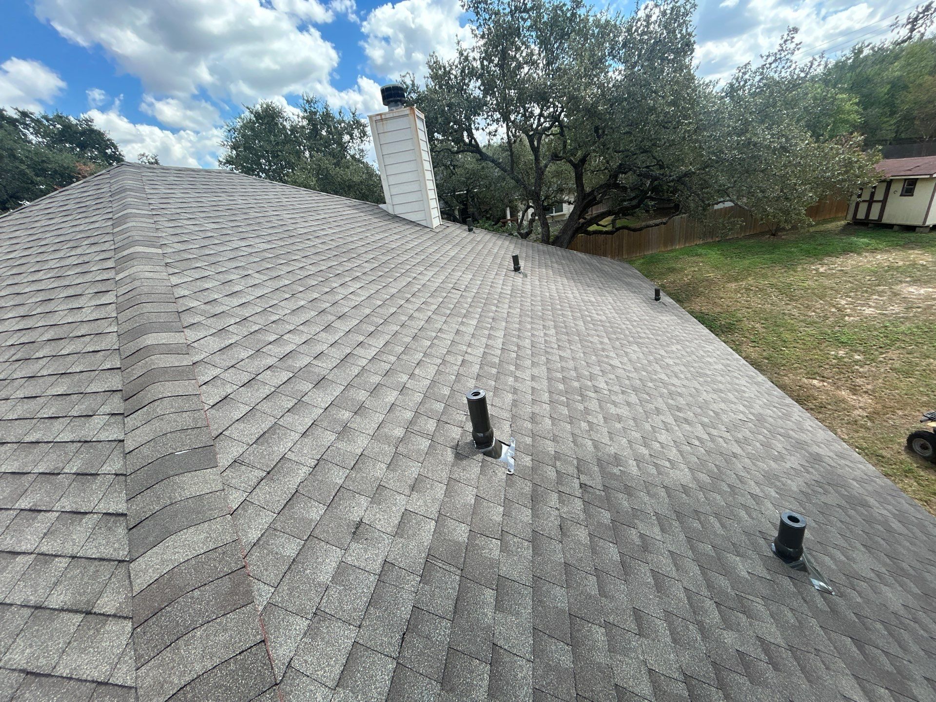 Roof Replacement and Gutter Install - 78251 by bh roofing