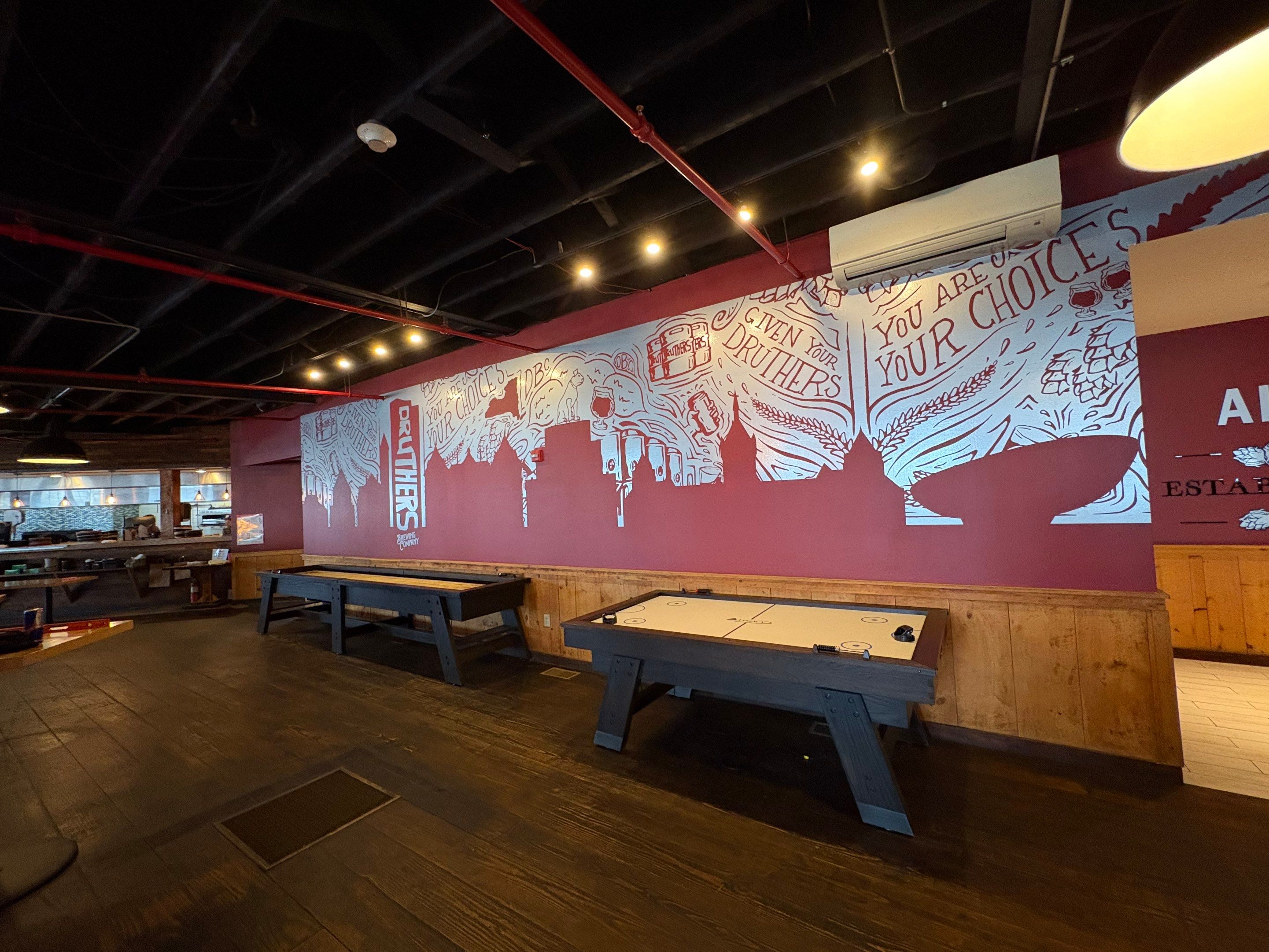 Druthers Albany NY - Vinyl & Interior updates by FASTSIGNS of Saratoga Springs 