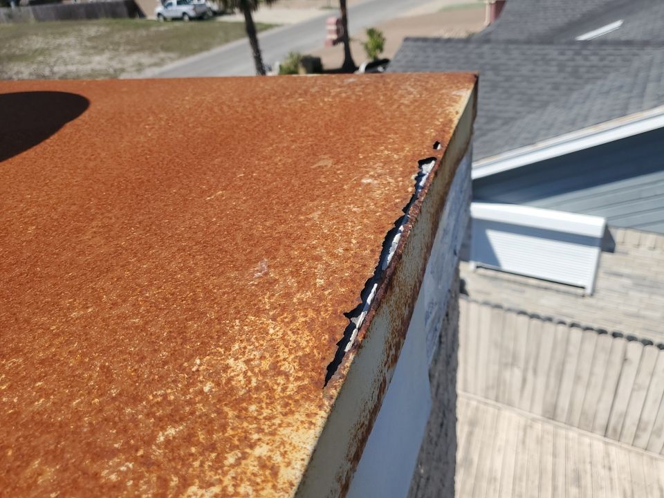 Chimney Cap Replacement with Roof Repairs by Lighthouse Roofing