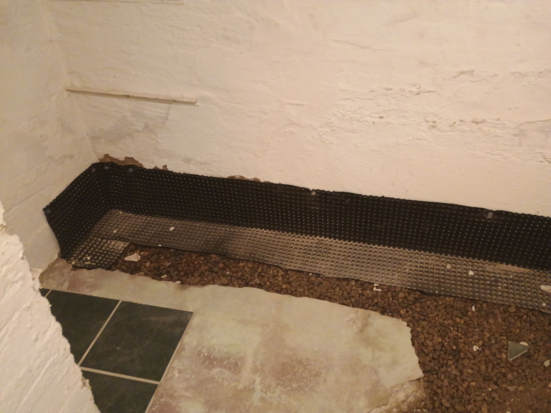 Basement Waterproofing in South MPLS for Andrew by Waterproofing Northeast