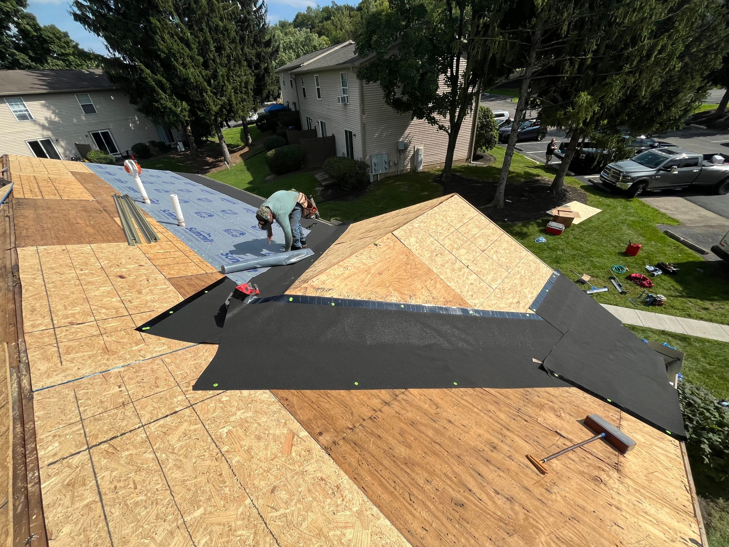 Multi-Family Roof Replacement and Decking Repair in Dayton by Level Up Roofing and Restoration Services LLC