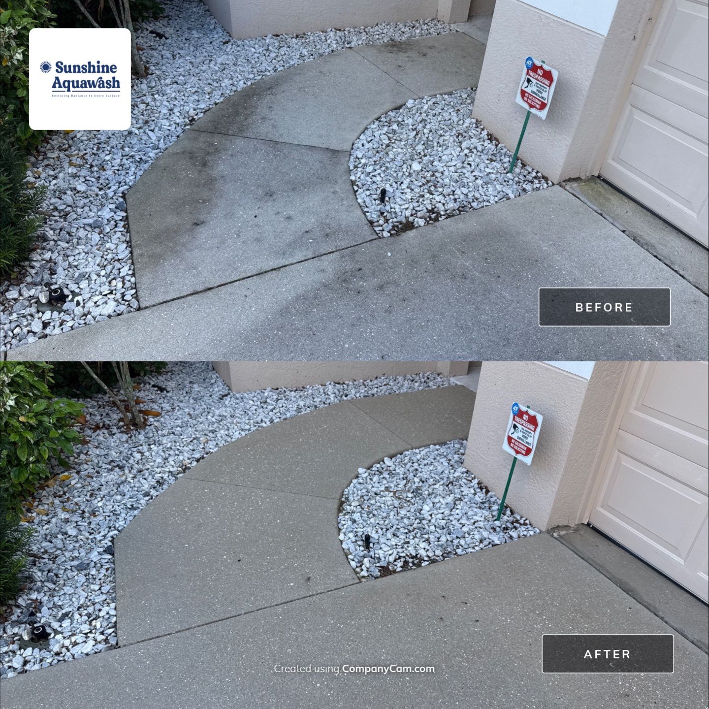 Driveway and Lanai Cleaning In Ellenton, FL by Sunshine AquaWash